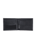 oxmox Leather Geldbörse RFID Schutz Leder 12 cm in schwarz-windrose 2.0