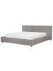 Beliani Doppelbett LINARDS in Grau - (W) 230 x (H) 94 x (L) 242 cm