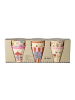 Rice Kleine Becher Fun Fair - 6er Pack in pink