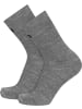 normani 2 Businesssocken aus Merinowolle in Grau