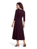 CARTOON Jerseykleid mit 3/4 Arm in Dark Dahlia