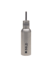 Lässig Lässig Trinkflasche Kinder - BOLD Edelstahl, silver