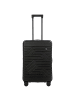 BRIC`s BY Ulisse - 4-Rollen-Trolley 65 cm erw. (grau) in schwarz