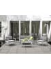 Beliani Couchtisch SALERNO in Grau - (W) 50 x (H) 42 x (L) 90 cm