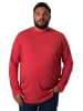 Men Plus Kurzarm T-Shirt in rot