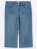 sheego 7/8-Jeans in blue-bleached