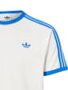 Adidas originals T-Shirt in weiß blau