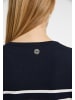 DreiMaster Maritim Damen Strickpullover in Marine Wollweiss