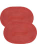 Erwin Müller Tischset 2er-Pack Silves in rot
