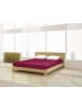 Mr.Sandman Spannbetttuch Elastan classic 140-160 x 200-220 cm in brombeer