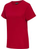 Hummel T-Shirt Hmlred Damen in TANGO RED
