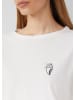 s.Oliver T-Shirt in 01D0_wollweiß