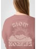 QS Sweatshirt  in  44D1_altrosa