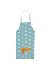 Mr. & Mrs. Panda Schürze Fuchs Sterne ohne Spruch in Türkis Pastell