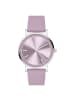 s.Oliver Armbanduhr Modern Statement in lila