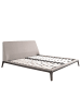 Angel Cerdá Bett 7155 in Grau / Wenge – (B)192 x (H)230 x (T)101 cm