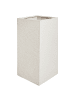 Beliani Outdoor Blumentopf DION in Beige - (W) 33 x (H) 70 x (L) 33 cm