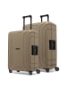 Redolz Essentials 15 4-Rollen Kofferset M+L mit Dreipunktverschluss cool beige