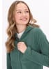 myMo Damen Fleecejacke in College Grün
