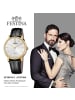 Festina Analog-Armbanduhr Festina Swiss Made schwarz mittel (ca. 39mm)