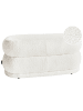 Beliani Bettbank ELLENDALE in Weiß - (W) 90 x (H) 40 x (L) 40 cm
