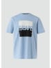 QS T-Shirt in 53D0_himmelblau