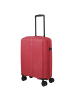 travelite Air Stripe - 4-Rollen-Kabinentrolley 55 cm (black) in rot