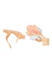 NAEMI Women Earrings in Rose Gold Pink