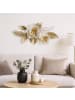 möbel-direkt Wanddekoobjekt Blüten-/Blättermotiv in gold