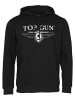 TOP GUN Hoodie TG25018 in black
