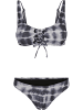 Urban Classics Bikinis in black/white