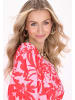 IZIA Women Dress in rose red