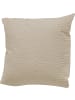 Erwin Müller Seersucker Kuschelkissenbezug Rosenheim in taupe