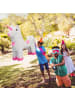 relaxdays 2x Pinata "Einhorn" in Weiß-Rosa - (B)43 x (H)47 x (T)13 cm
