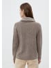 Finn Flare Pullover Troyer in brown