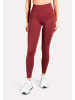 SMILODOX Leggings Amaze Scrunch Pro Pocket Seamless in Bordeaux