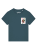 wat? Apparel T-Shirt Königin der Herzen in Petrol