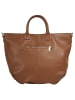 Samantha Look Handtasche echt Leder in cognac