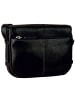 Leonhard Heyden Nizza Umhängetasche Leder 20 cm schwarz