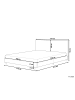 Beliani Doppelbett ALBI in Beige/Schwarz - (W) 175 x (H) 94 x (L) 211 cm