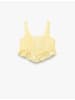KOTON BLUSE SS in Gelb Gemustert