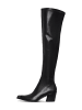 CESARE GASPARI Over the knee Stiefel in Black