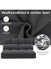 COSTWAY Bodensofa 3 in 1 in Anthrazit