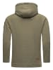 STONE HARBOUR Hoodie Caspian Sailor in Dusty Olive Melange