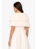 Adrianna Papell Bolero Faux Fur Wrap in ivory