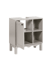 Beliani Waschbeckenunterschrank PENON in Beige - (W) 60 x (H) 64 x (L) 30 cm
