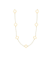 Steel_Art Halskette Damen Malou poliert in goldfarben