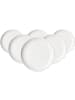 Ritzenhoff & Breker 6er Set Speiseteller Volos in ø 27,5 cm in weiß