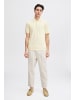 CASUAL FRIDAY Poloshirt CFKarl knit polo with halfzip in Weiß