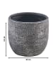 kobolo Blumentopf GRANIT26 in Grau